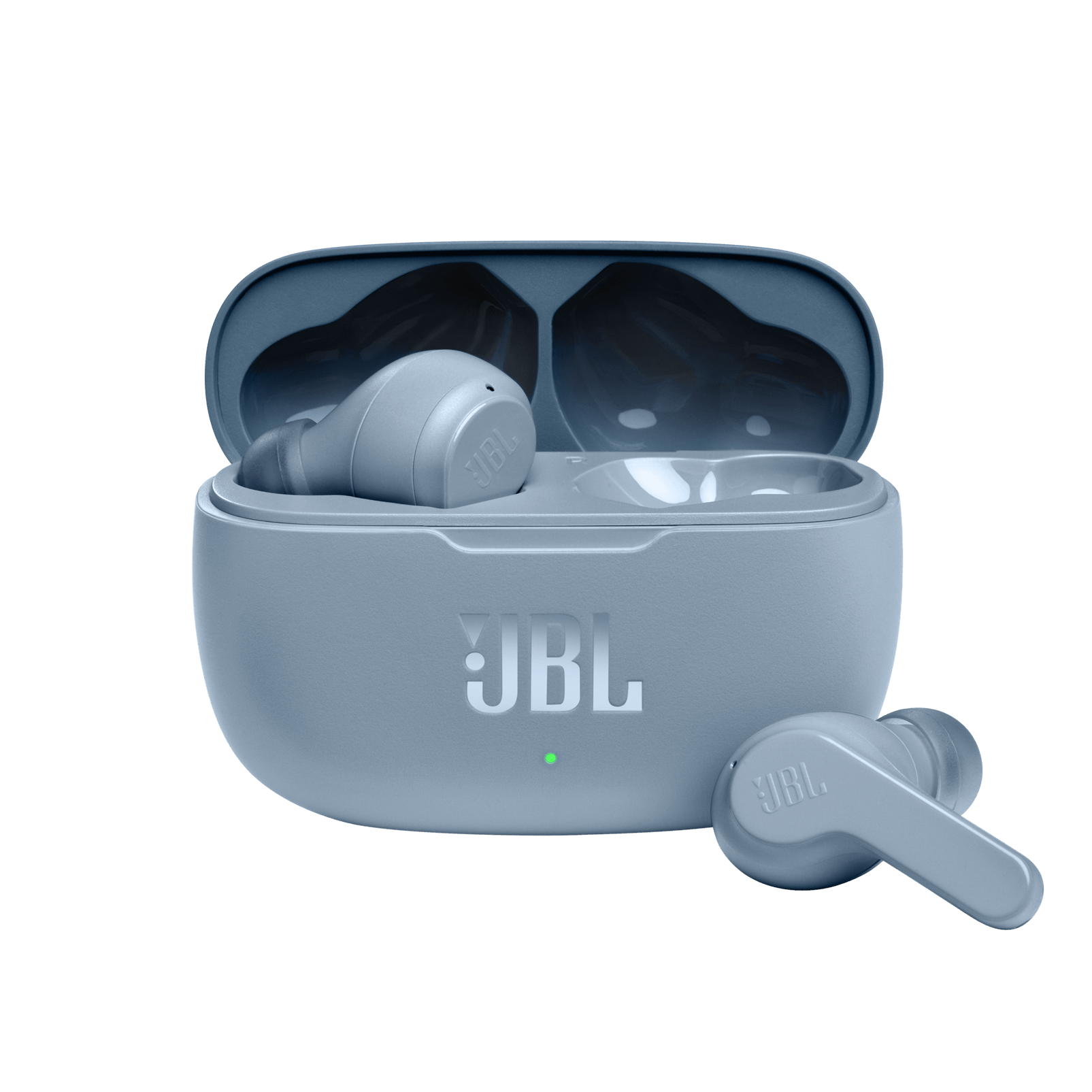 JBL Wave 200TWS Buds Blue Hero photo