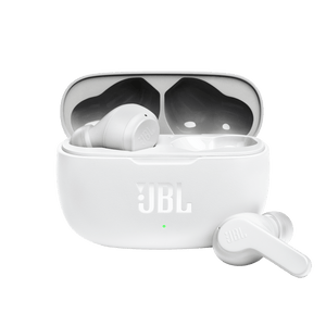 JBL Wave Vibe 200TWS Earbuds Ivory Hero photo