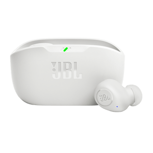 JBL Wave Vibe Earbuds White Hero photo