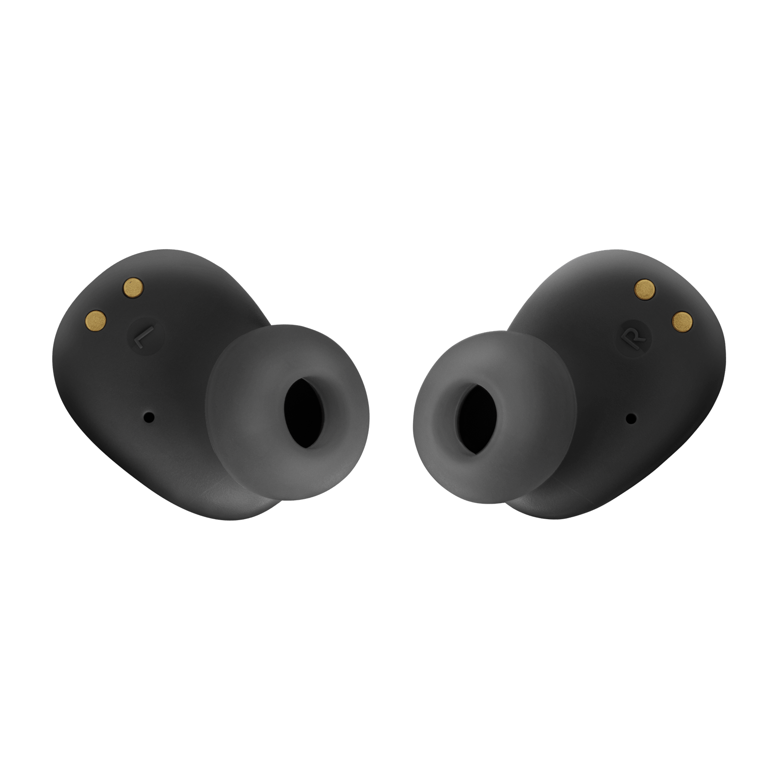 JBL Wave Vibe Earbuds Black Back View photo