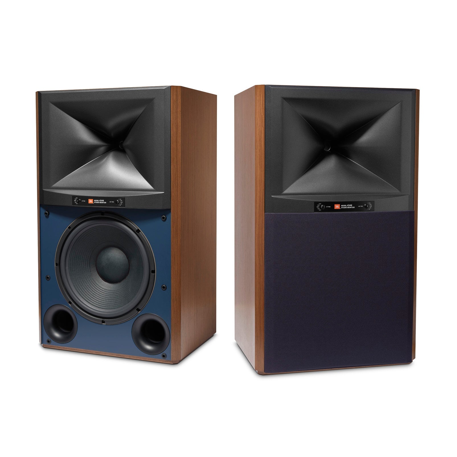 JBL 4349 Pair Speaker in Walnut color Hero photo