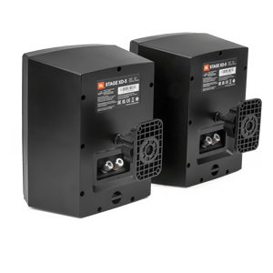 JBL Stage XD 5 Speakers Black Rear View With Mount photo