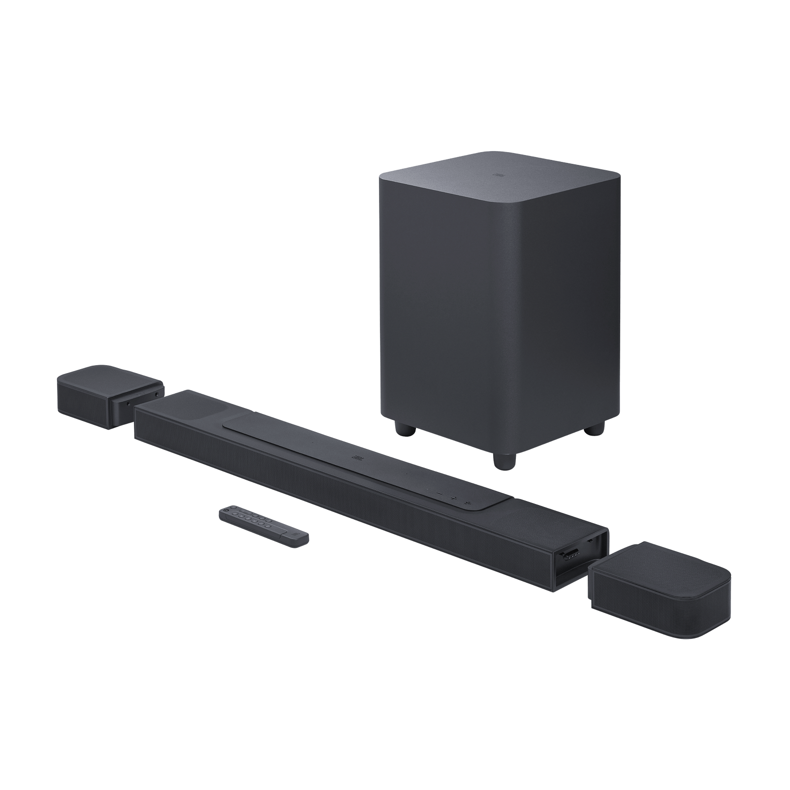 JBL Bar 1000 Soundbar and Subwoofer Group photo