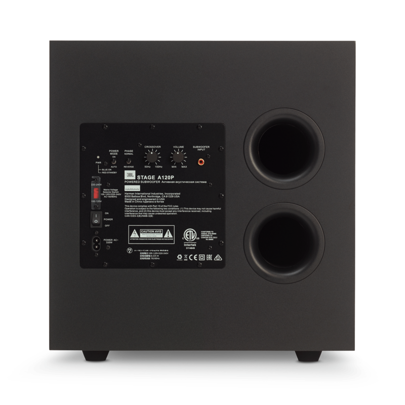 JBL Stage A120P Speaker Back view photo