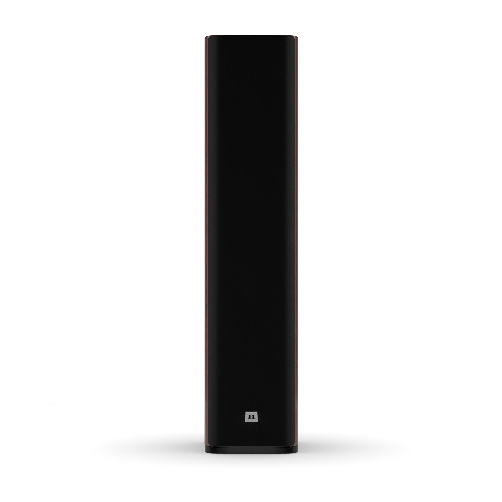 JBL Studio 680 Speaker Red Wood Front View photo