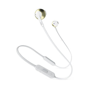 JBL Tune 205BT Earphones White Gold Hero photo