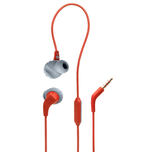 JBL Endurance 2 Wired Earphones Coral Hero Photo