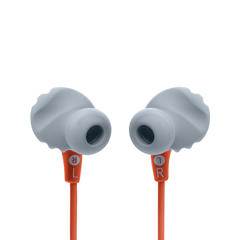 JBL Endurance 2 Wireless Earphones Coral Back View Photo
