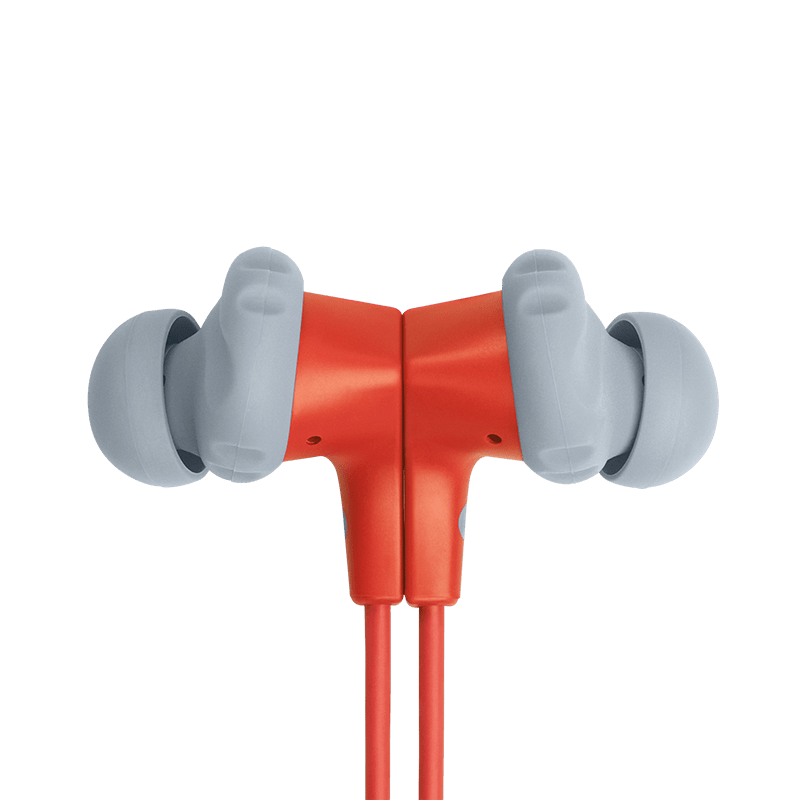 JBL Endurance 2 Wireless Earphones Coral Magnetic Feature Photo