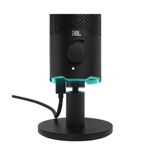 JBL Quantum Stream Cardioid Teal Microphone Photo