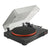 JBL Spinner BT Turntable Speaker Black Lid On Quarter Left View photo