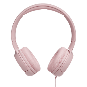 JBL Tune 500 Headphones Pink Front side Photo