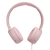 JBL Tune 500 Headphones Pink Front side Photo