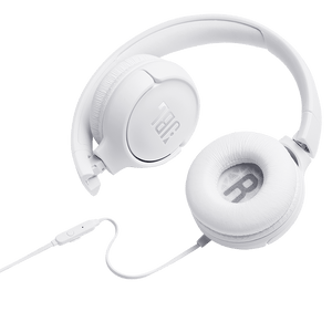 JBL Tune 500 Headphones White Key Photo