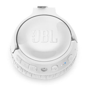 JBL Tune 600BTNC Headphones White Details Photo