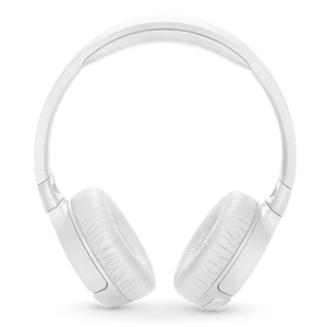 JBL Tune 600BTNC Headphones White Front side Photo