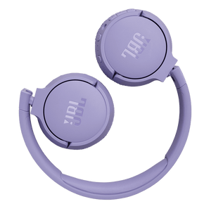 JBL Tune 670NC Headphones Purple Details when Folded Photo