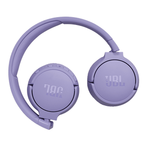 JBL Tune 670NC Headphones Purple Folded Photo