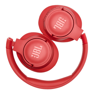 JBL Tune 750BTNC Headphones Coral Folded Photo